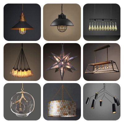 下得樂(lè)工業(yè)風(fēng)燈具與鐘表 39套3D模型合集精選